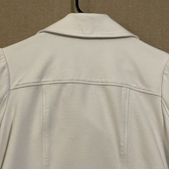 Pendleton Jacket Women's 14 White Pockets Mid Length Sleeves - Picture 9 of 12